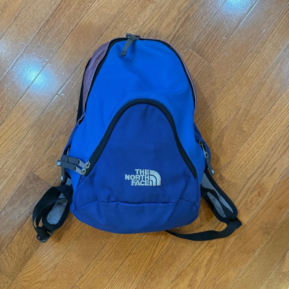 The North Face Pandora Backpack Women's Mini Small Hiking Gorpcore Day Pack Blue - Picture 2 of 12